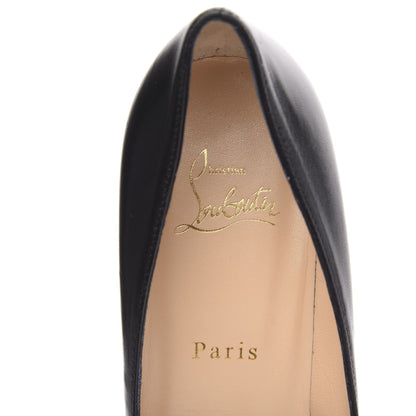 Christian Louboutin Shiny Nappa Pigalle Plato 100 Pumps 39.5 Black 7 of 9