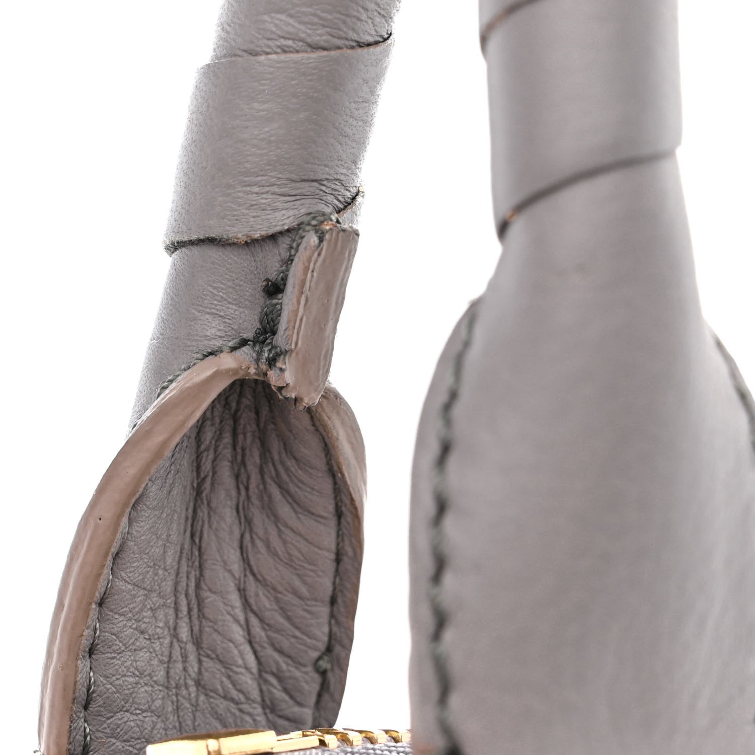 Chloe Calfskin Small Marcie Satchel Cashmere Grey 14 of 16