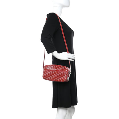 Goyard Goyardine Sac Cap Vert Red 2 of 9