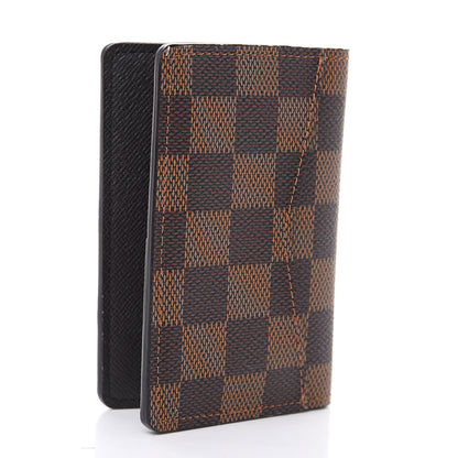 Louis Vuitton Damier Ebene Pocket Organizer NM 3 of 7