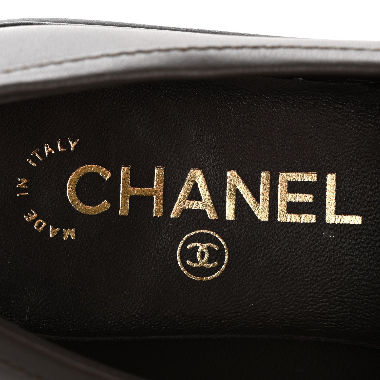 Chanel Lambskin Quilted CC Turnlock Loafers 37 Brown 8 of 9