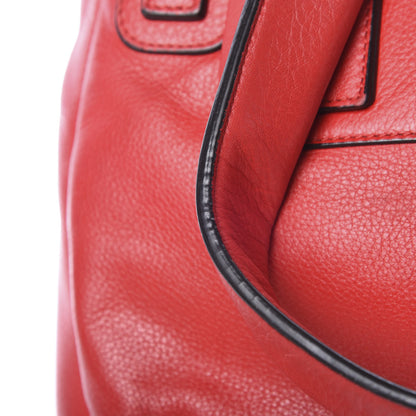 Givenchy Waxy Grained Calfskin Mini Pandora Pure Flap Bag Medium Red 12 of 17