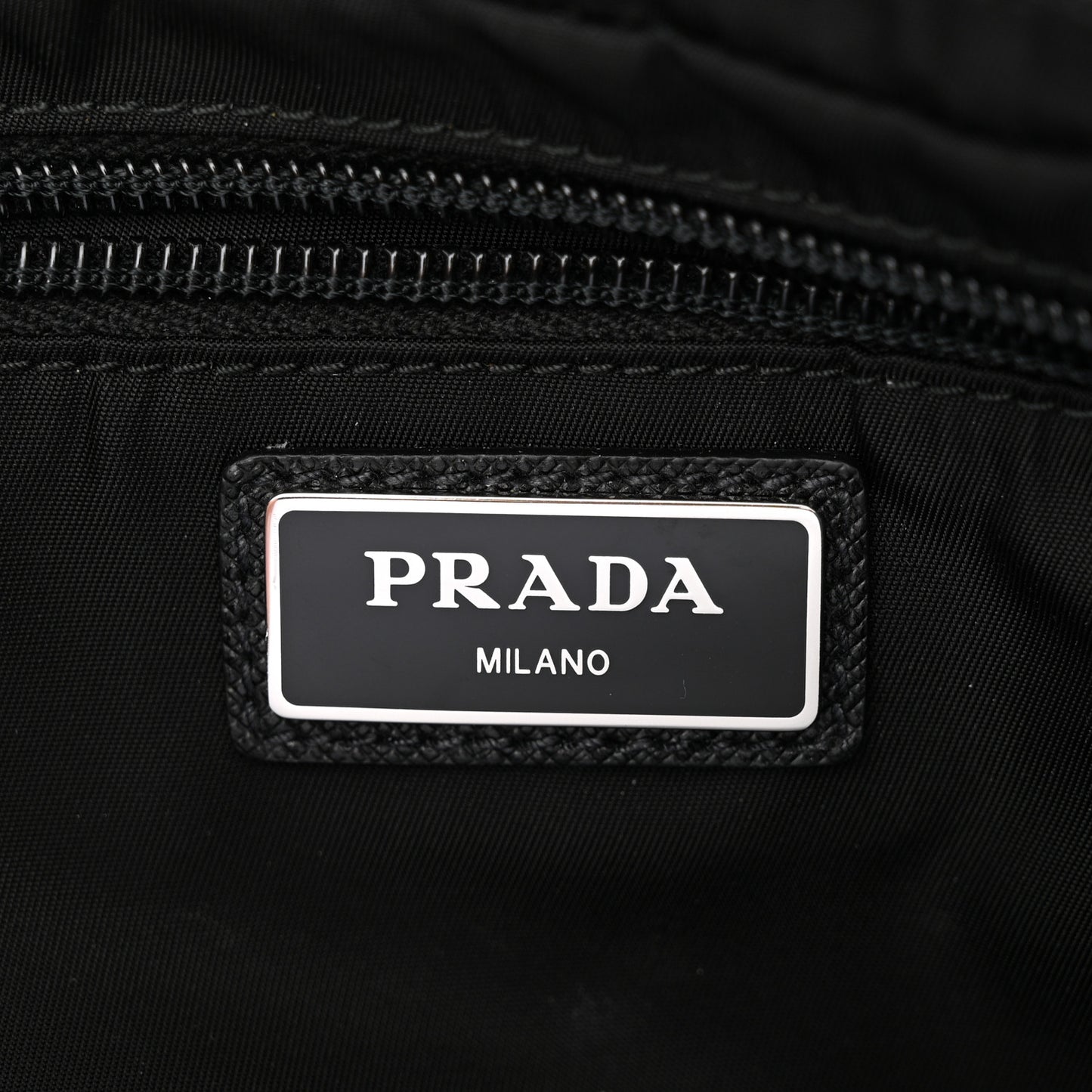 Tessuto Nylon Belt Bag Black