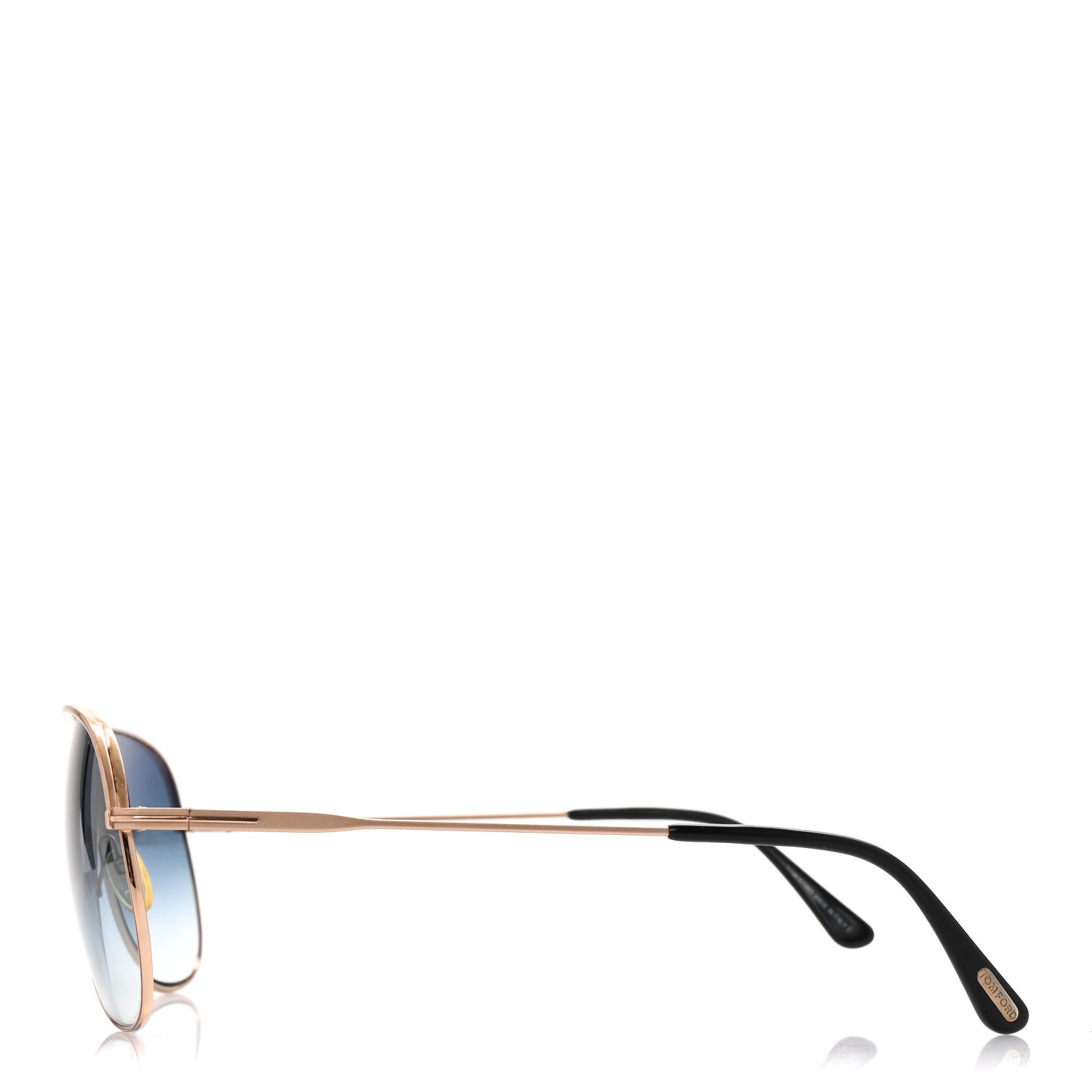 Tom Ford Aviator Erin Sunglasses TF466 Gold 3 of 8