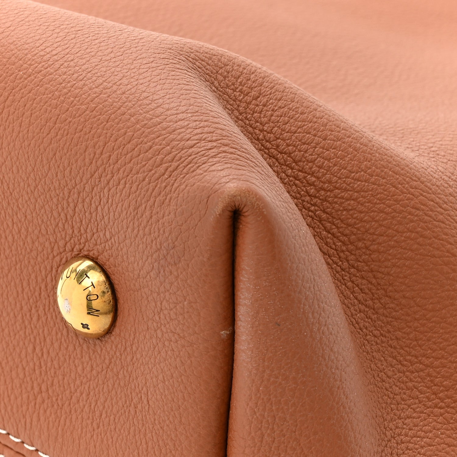 Louis Vuitton Grained Calfskin Low Key Hobo PM Cognac 11 of 12