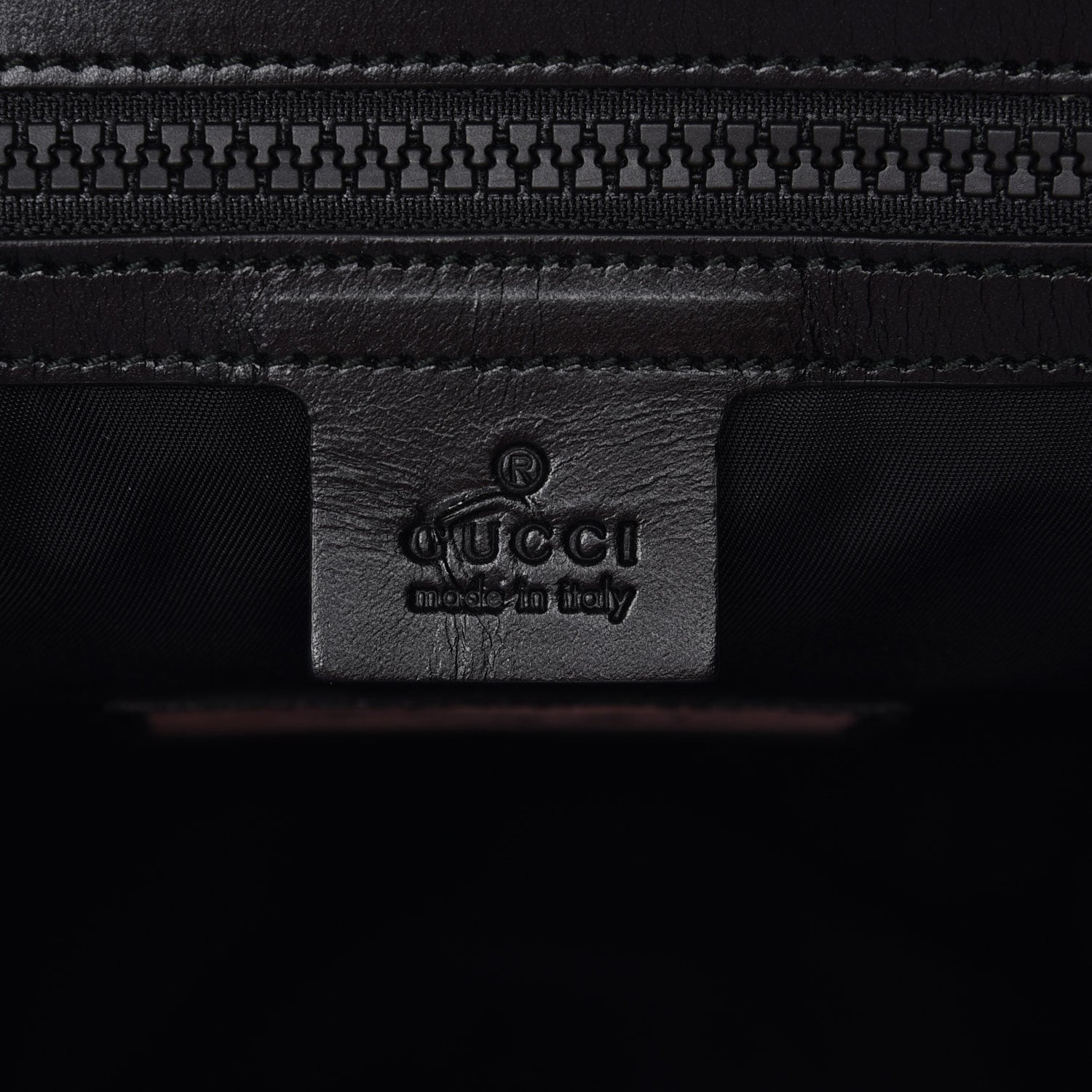 Gucci Techno Canvas GucciGhost Double Buckle Backpack Black New Acquamarine 6 of 7