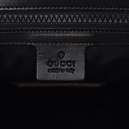 Gucci Techno Canvas GucciGhost Double Buckle Backpack Black New Acquamarine 6 of 7