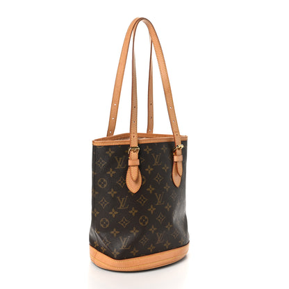 Louis Vuitton Monogram Petit Bucket 23 2 of 10