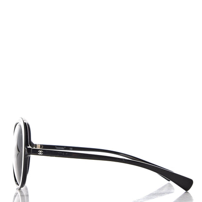 Chanel Butterfly Sunglasses S1617 Black 3 of 8