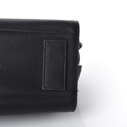 Saint Laurent Grained Calfskin Small Supple Sac De Jour Black 7 of 9
