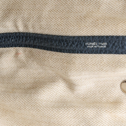 Hermes Negonda Garden Party Tote 36 MM Bleu de Prusse 11 of 12