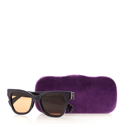 Gucci Acetate Cat Eye Sunglasses GG1133S Purple 7 of 7