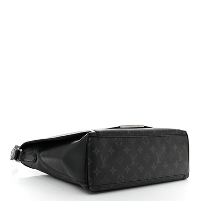 Louis Vuitton Monogram Eclipse Explorer MM Black 4 of 9