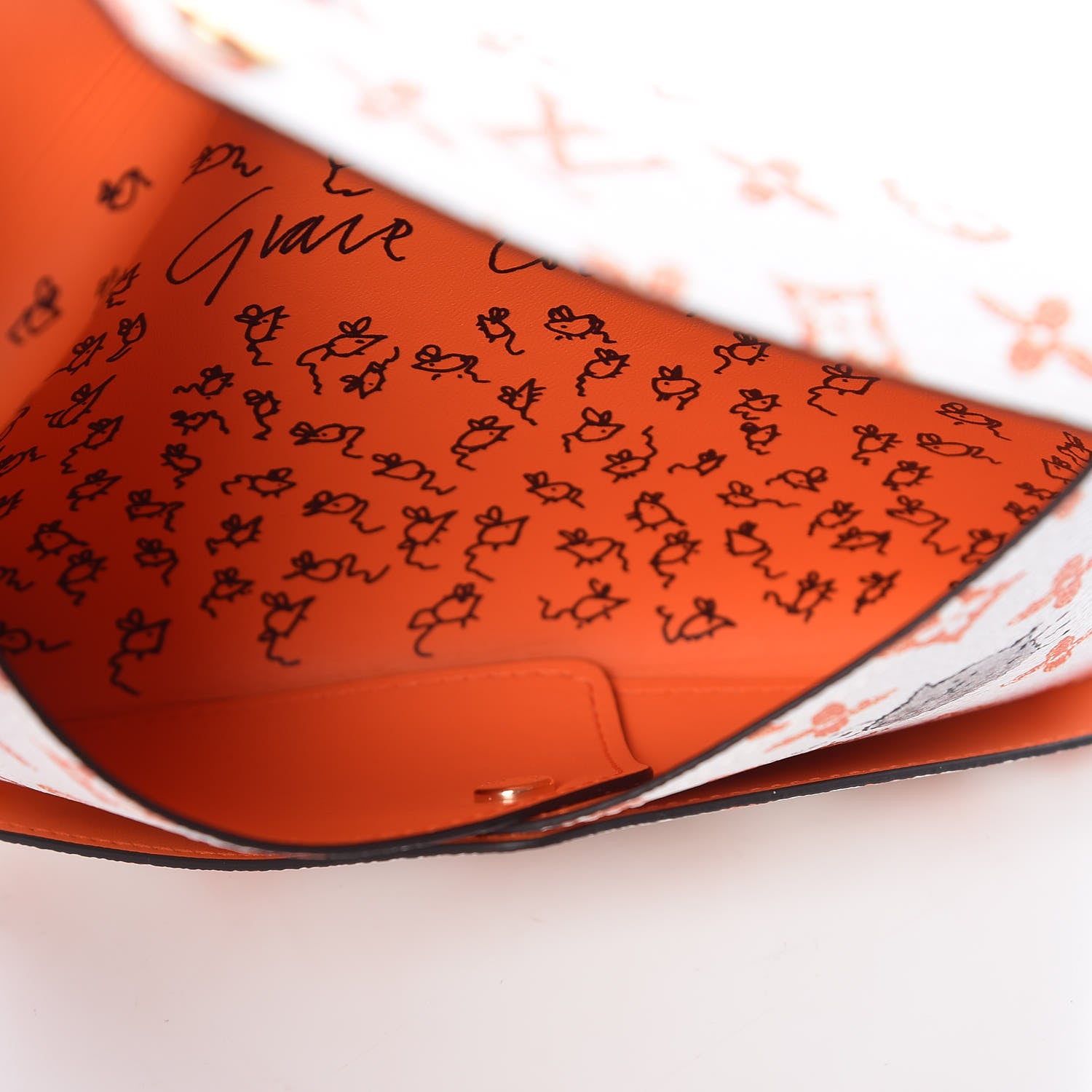 Louis Vuitton Catogram Kirigami Pochette Set Marron White Black 7 of 11