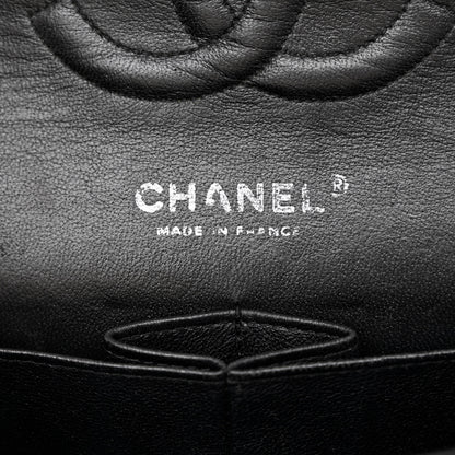 Chanel Patent Quilted Medium Double Flap Black 6 of 15