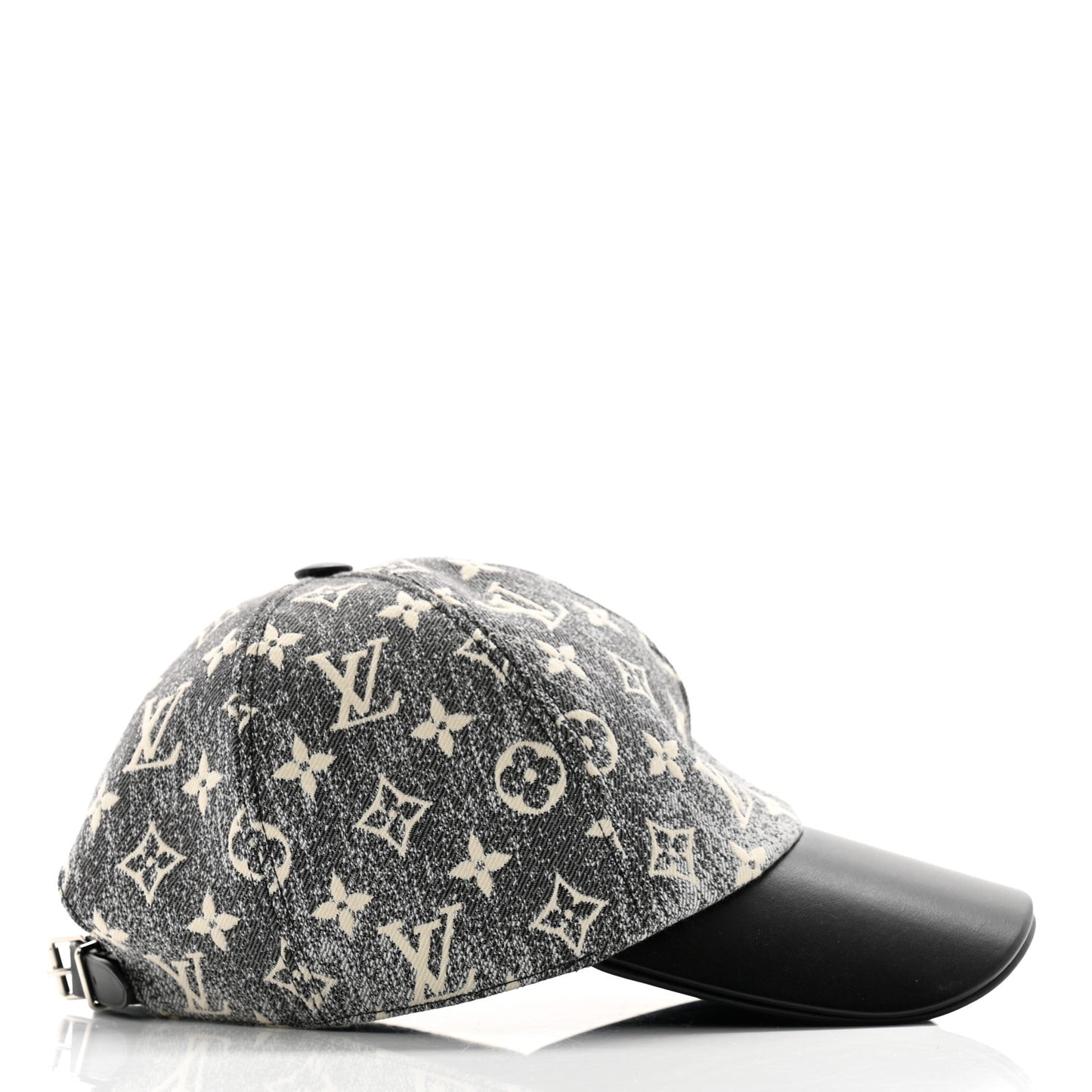 Monogram Jacquard Cap M Grey