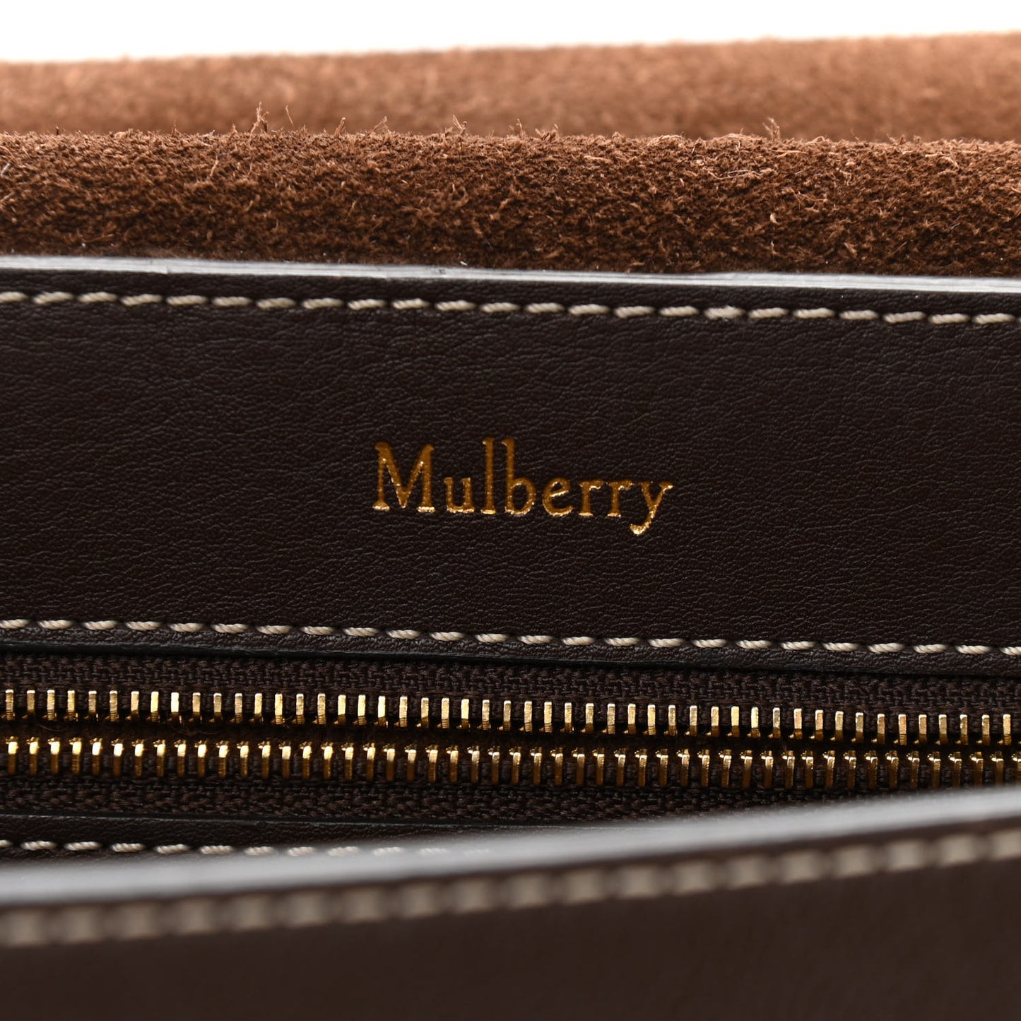 Natural Grain Leather Amberley Satchel Chocolate