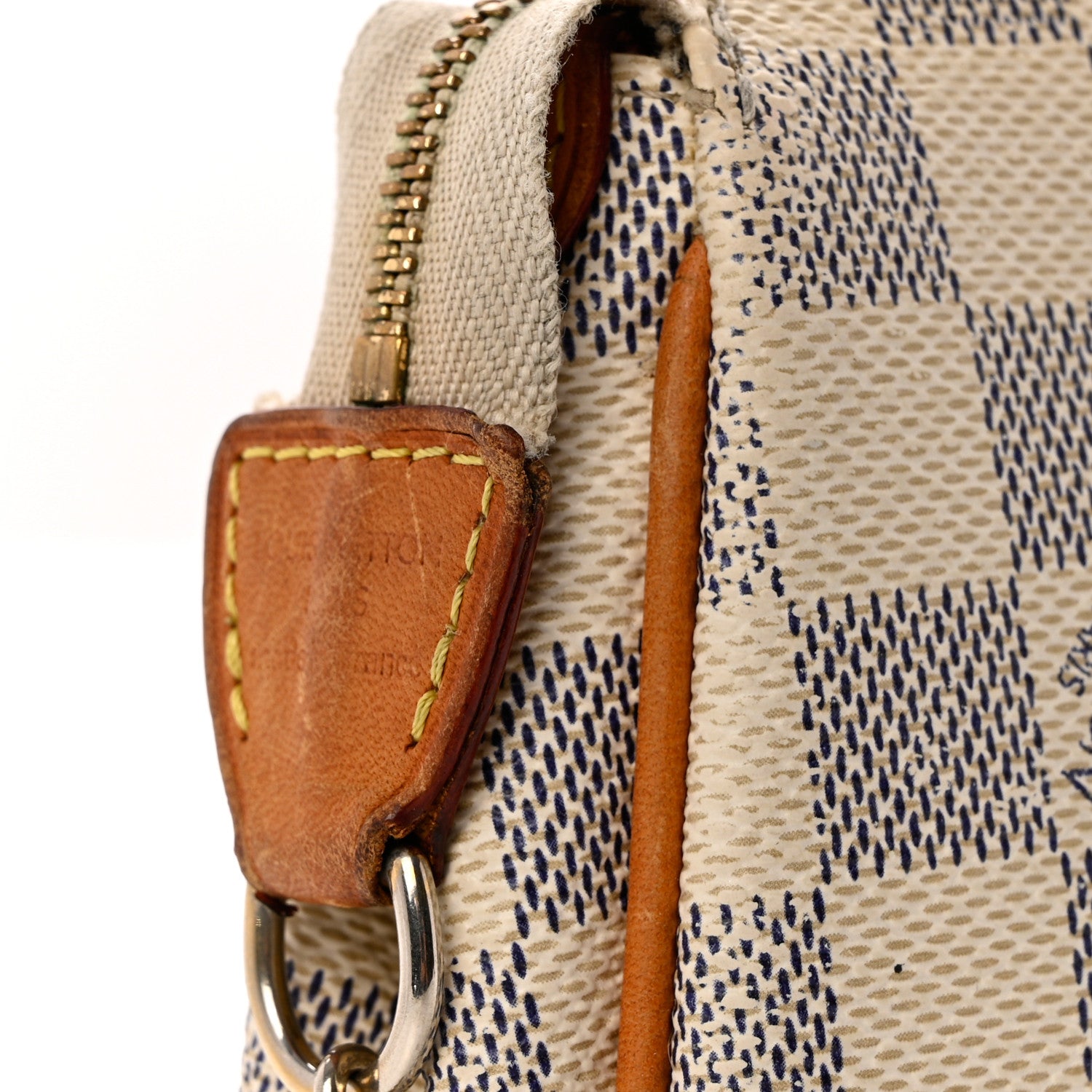 Louis Vuitton Damier Azur Eva Clutch 8 of 12