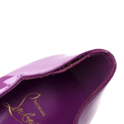 Christian Louboutin Patent LipChick 100 Pumps 38 Kismet 9 of 10