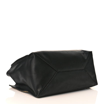 Valentino Garavani Nappa Medium Rockstud Soft Tote Black 4 of 9