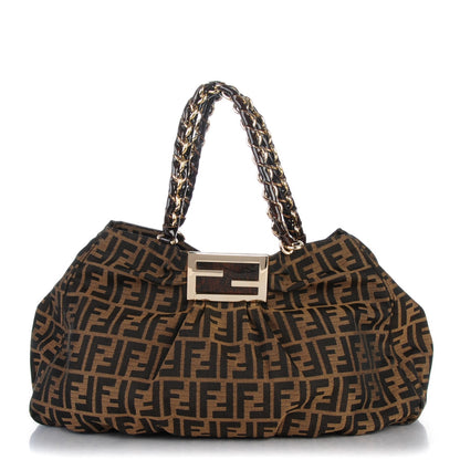 Fendi Zucca Mia Tote Tobacco 1 of 7