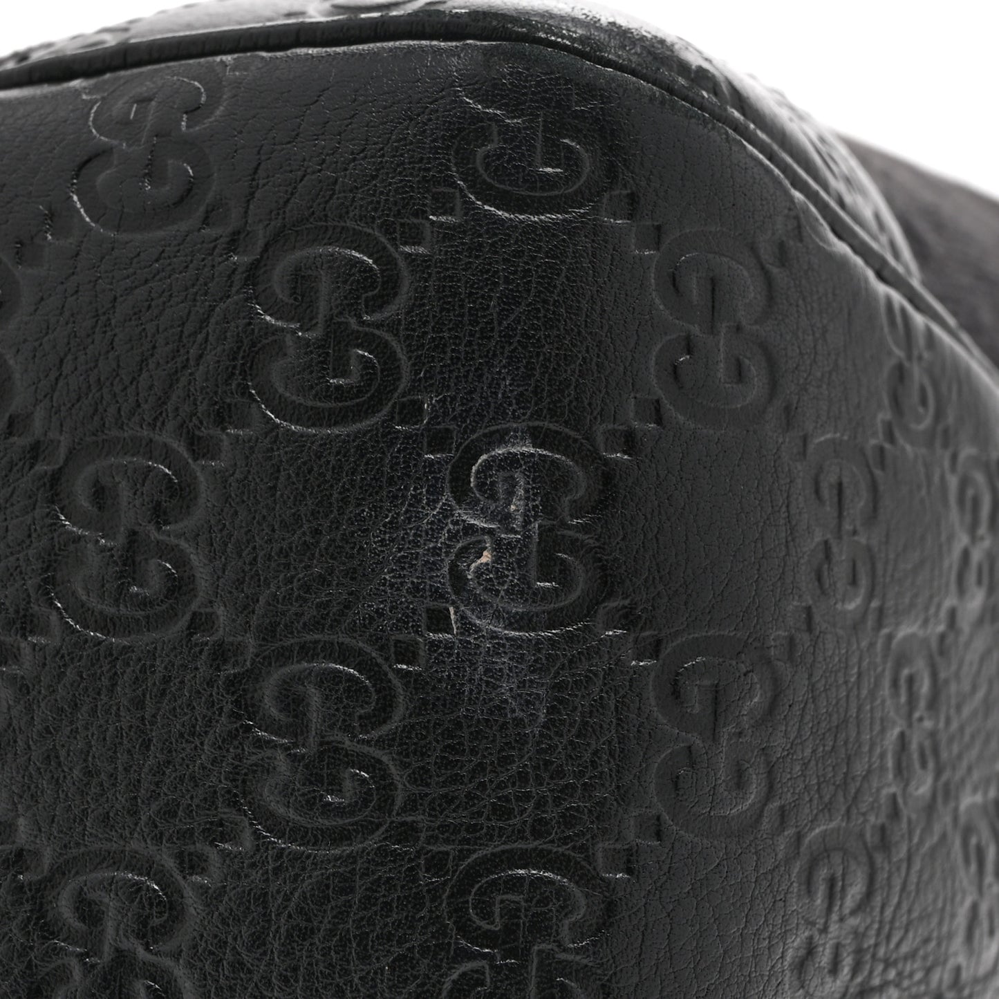 Canvas Guccissima Hobo Black