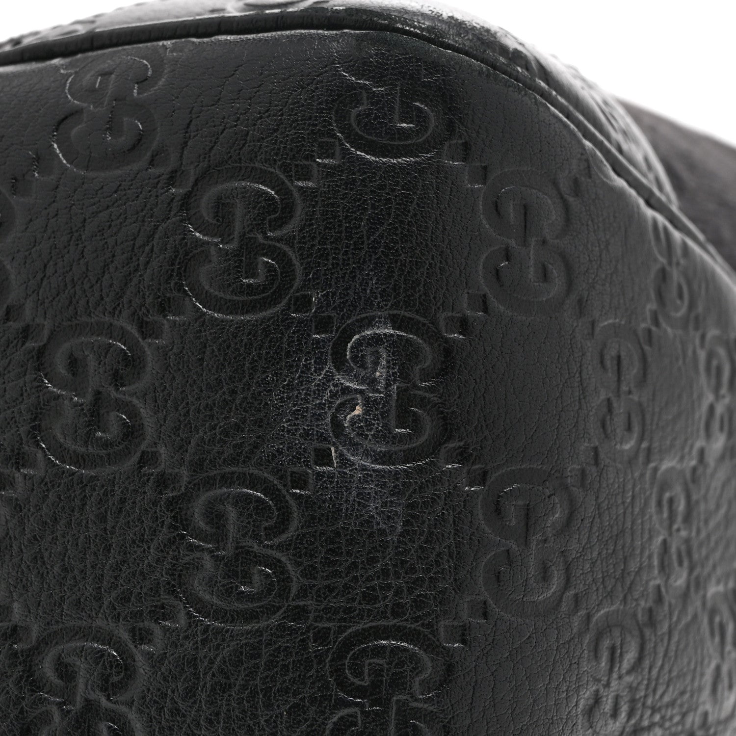 Gucci Canvas Guccissima Hobo Black 12 of 12