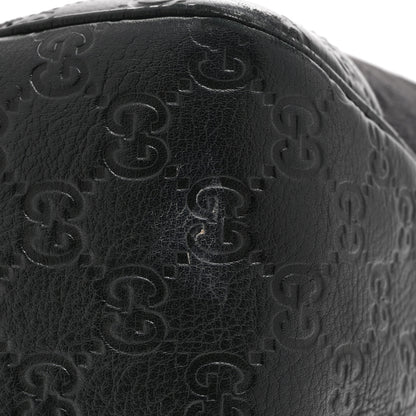 Gucci Canvas Guccissima Hobo Black 12 of 12