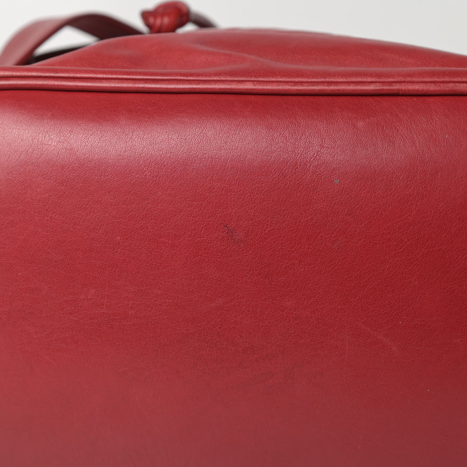 Chanel Lambskin CC Drawstring Backpack Red 18 of 18