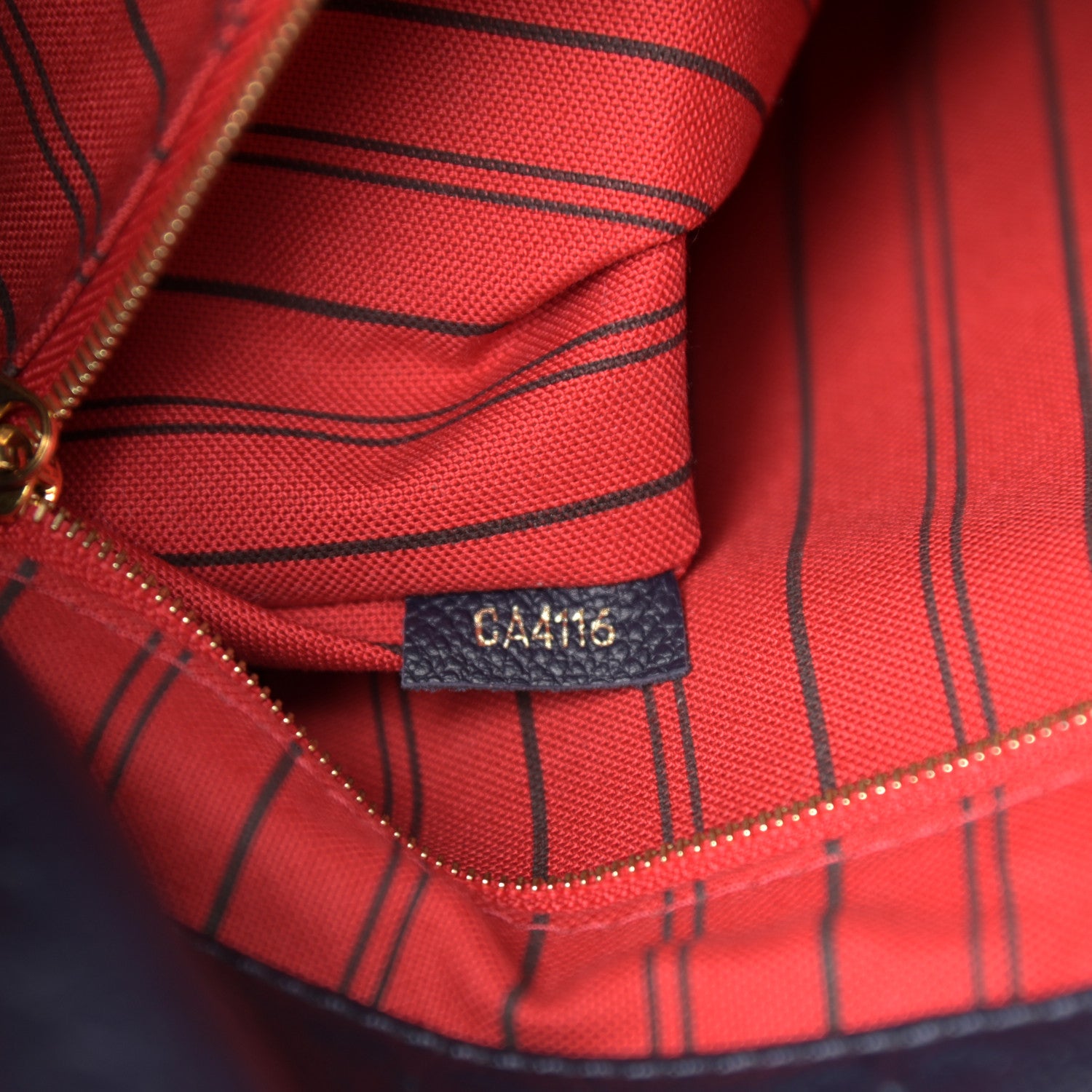 Louis Vuitton Empreinte Artsy MM Marine Rouge 7 of 12