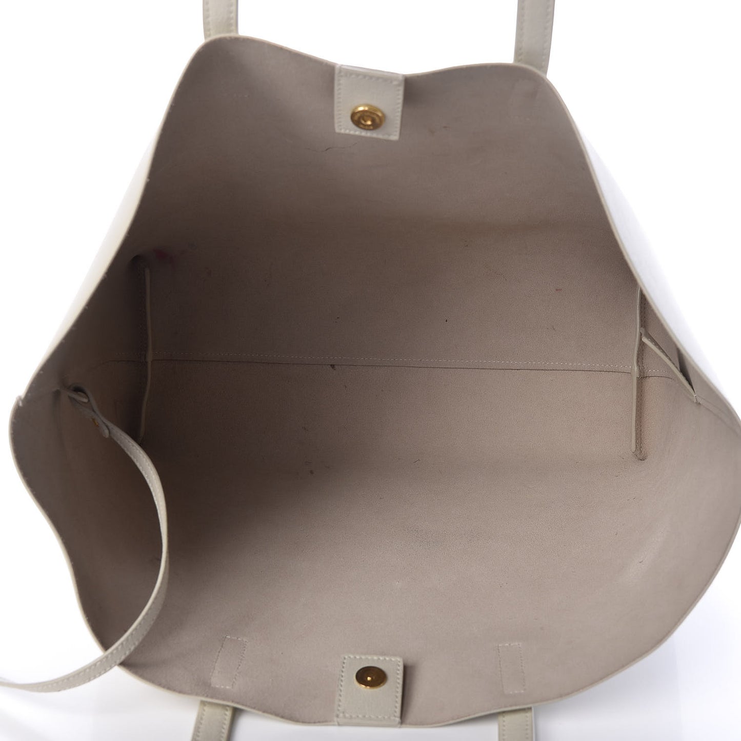 Calfskin Large Shopping Tote Porcellana