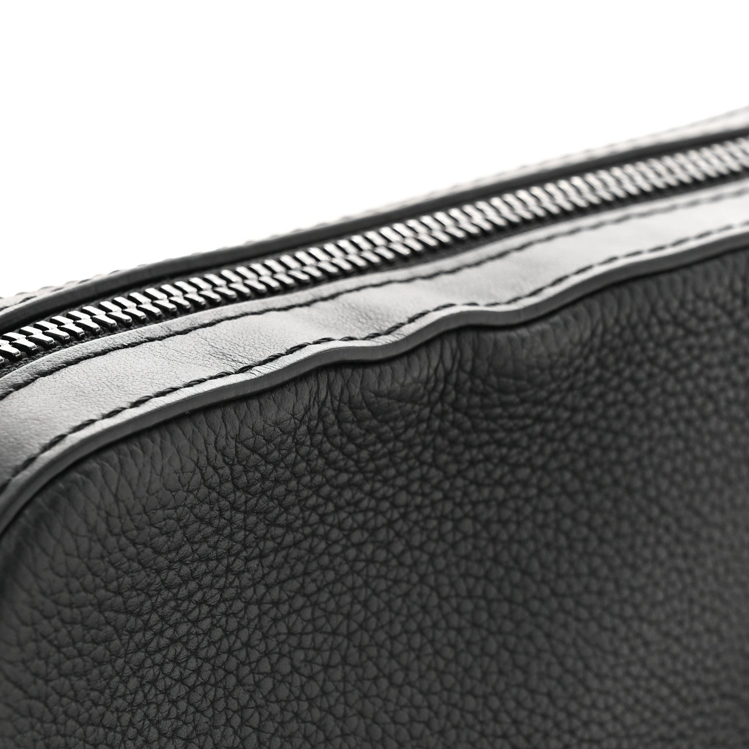 Louis Vuitton Calfskin Aerogram Fastline Messenger Black 10 of 11