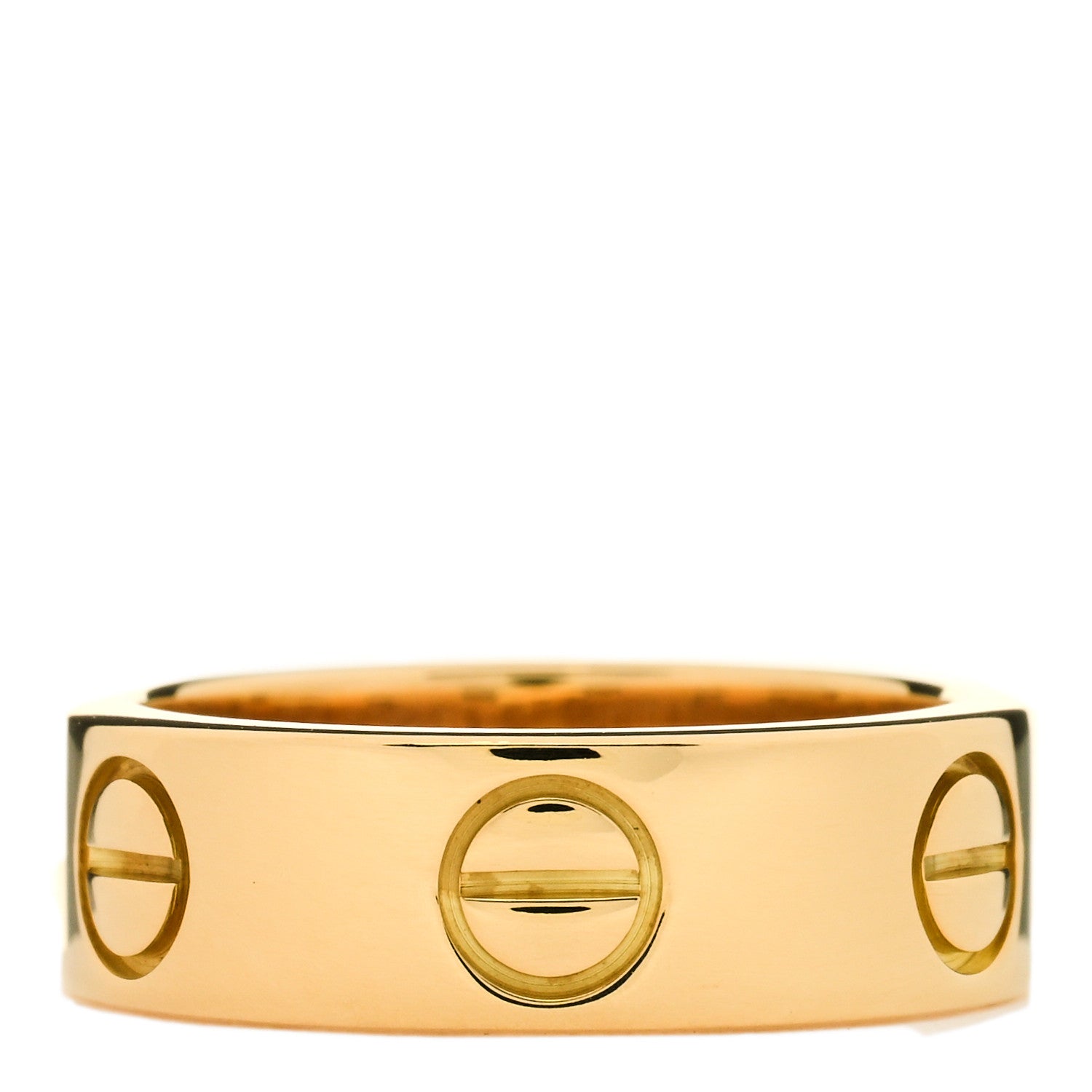 Cartier 18K Yellow Gold 5.5mm LOVE Ring 47 4 2 of 3