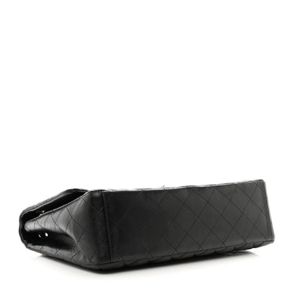 Chanel Lambskin Quilted Maxi Single Flap Black 3 of 12