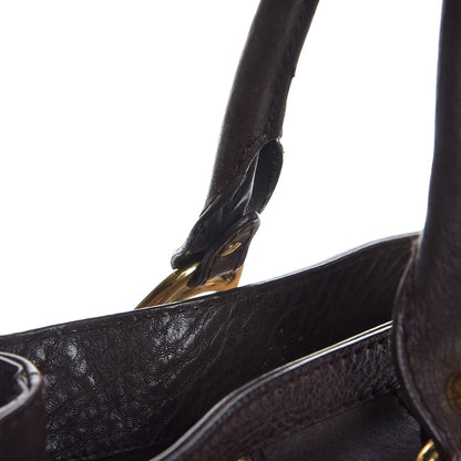 Gucci Monogram Medium Interlocking Icon Tote Dark Brown 13 of 14