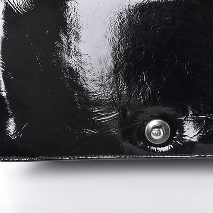 Chanel Python Patent Small Boy Flap Black 11 of 11