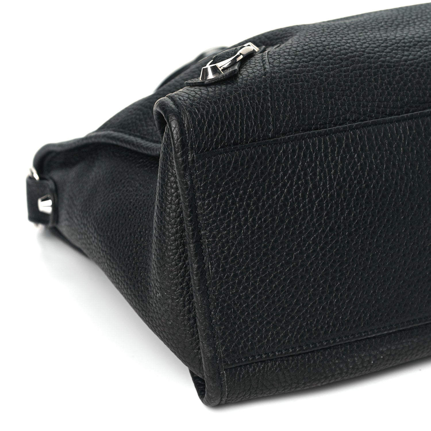 Balenciaga Vibrato Calfskin Classic Silver Hardware City Black 7 of 8