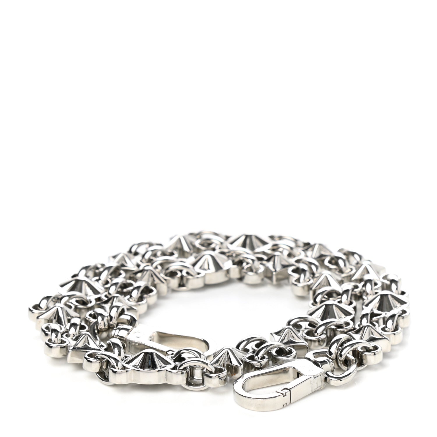 Louis Vuitton Metal Chain Shoulder Strap Silver 1 of 4