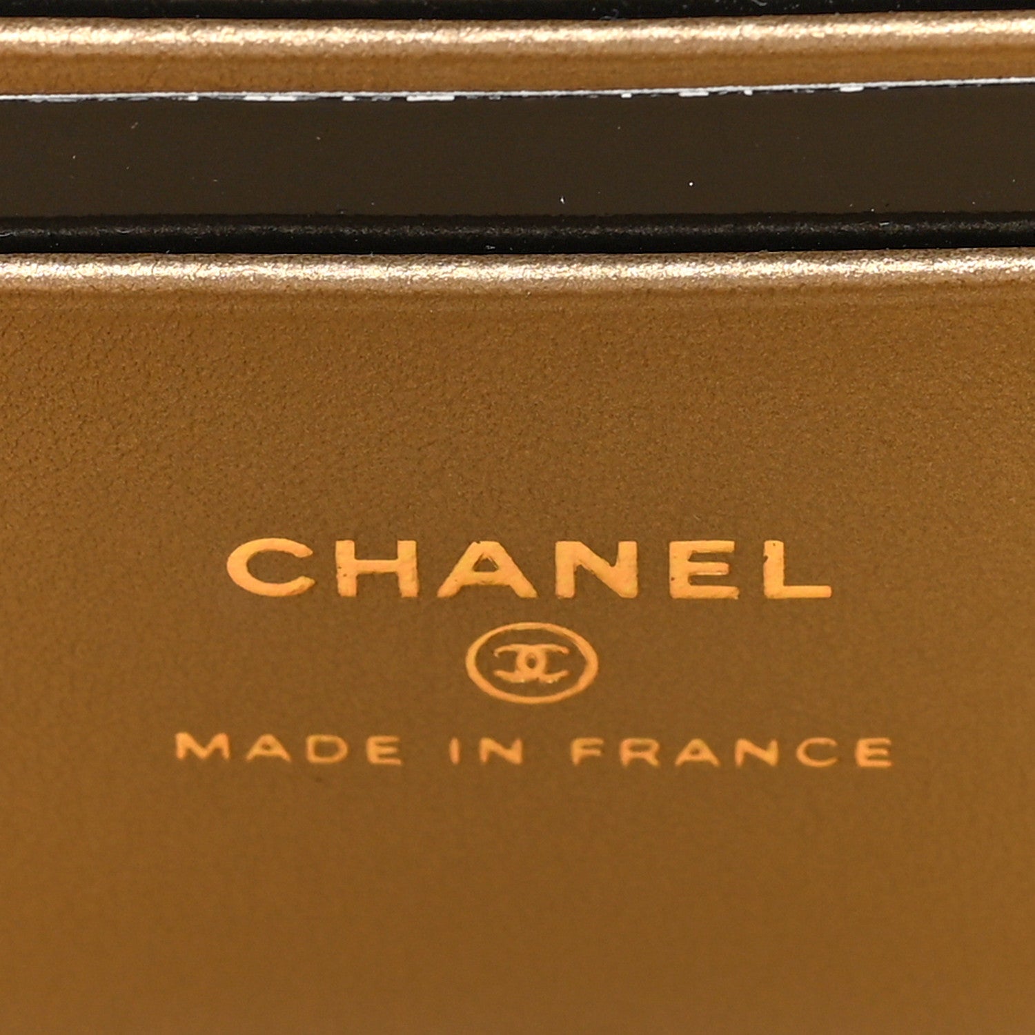 Chanel Lambskin Quilted Pearl Crush Small Vanity Case With Chain Beige 6 of 11