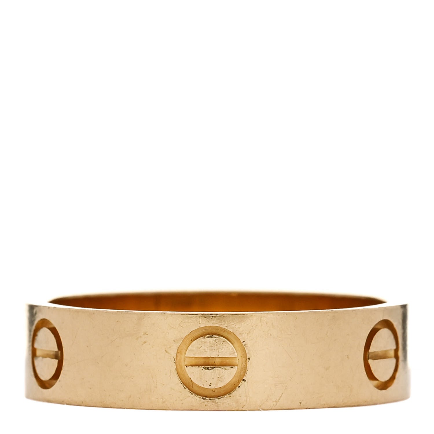 Cartier 18K Yellow Gold 5.5mm LOVE Ring 61 9.5 3 of 5
