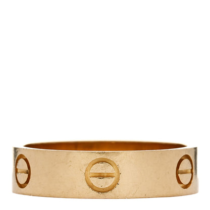 Cartier 18K Yellow Gold 5.5mm LOVE Ring 61 9.5 3 of 5