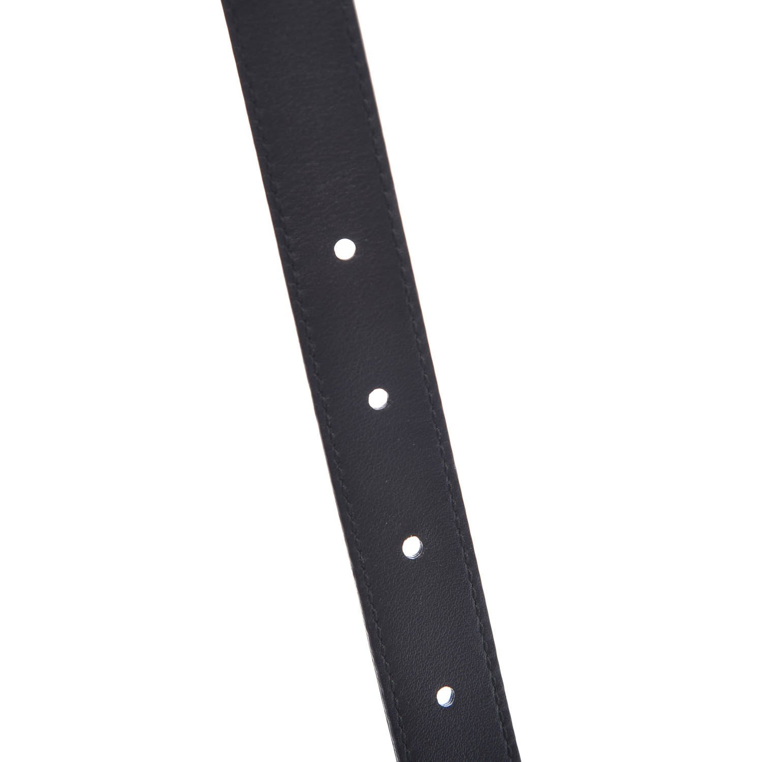Gucci Calfskin Double G 20mm Belt 85 34 Black 6 of 6