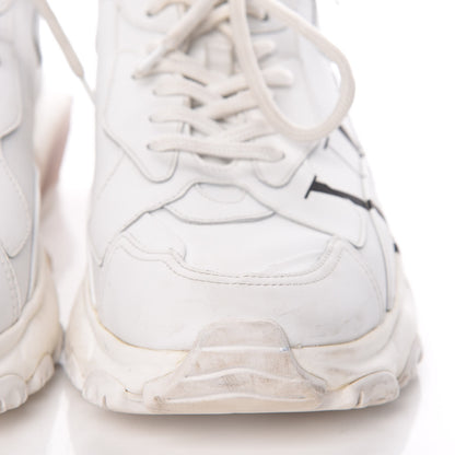 Valentino Garavani Calfskin VLTN Mens Bounce Sneakers 42 White 14 of 21