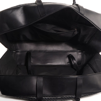 Bottega Veneta Nappa Intrecciato Luggage Travel Bag Nero Black 5 of 7