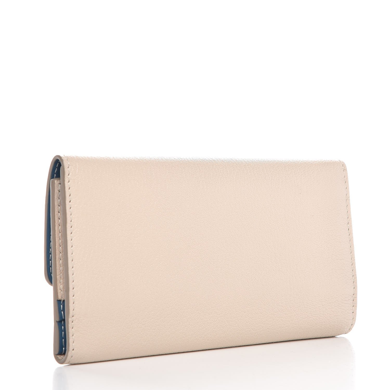 Burberry Grainy Calfskin D-Ring Continental Wallet Stone 3 of 6