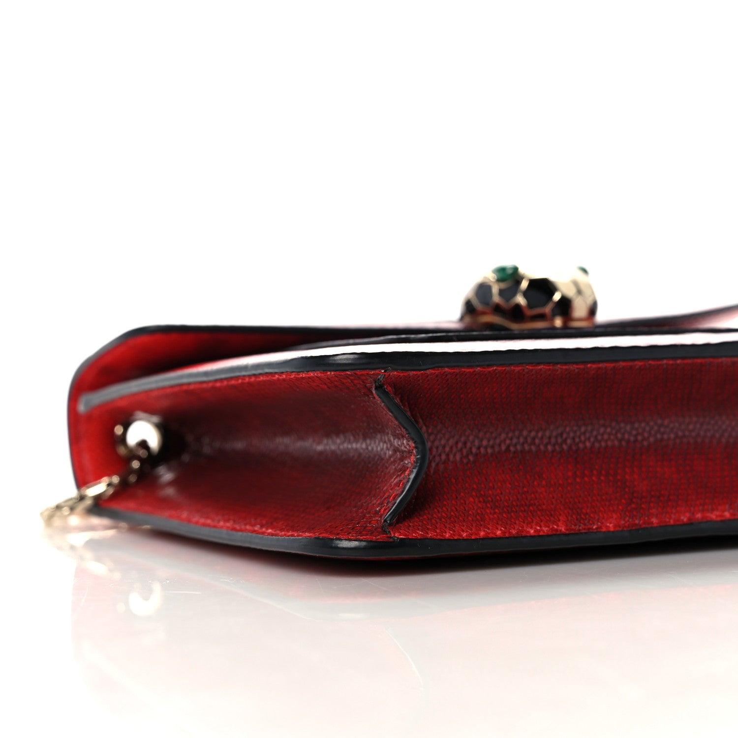Bulgari Karung Serpenti Forever Crossbody Red 6 of 11