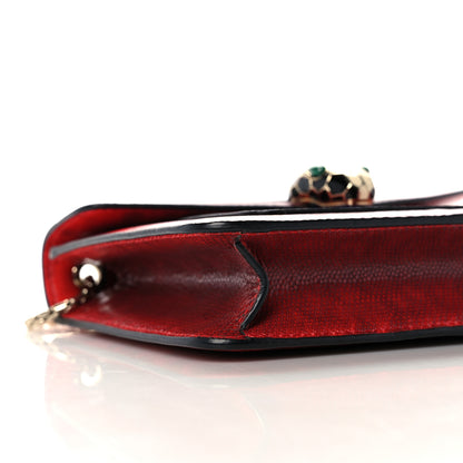 Bulgari Karung Serpenti Forever Crossbody Red 6 of 11