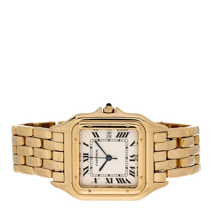 Cartier 18K Yellow Gold 29mm Panthere Quartz Watch 2 of 4