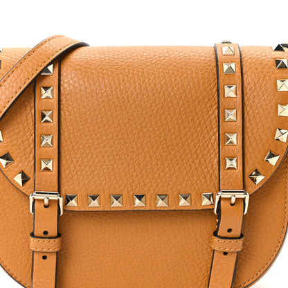Valentino Garavani Vitello Small Rockstud Satchel Crossbody Bag Light Cuir 7 of 9