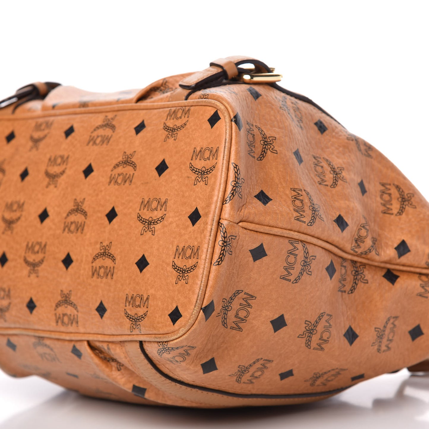 Visetos Medium Essentials Shopper Tote Cognac